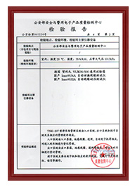 檢驗報告證書